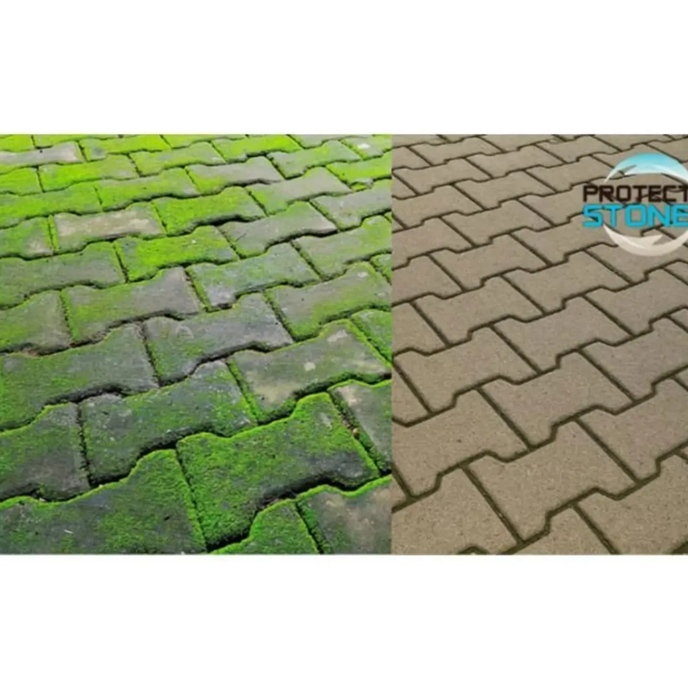 PROTECT STONE - Cementrestenverwijderaar - Verbeterde Werking Tegen Schuim - 5 L