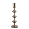 Ptmd Candlestick Taika - 31x31x92 Cm - Aluminium - Gold