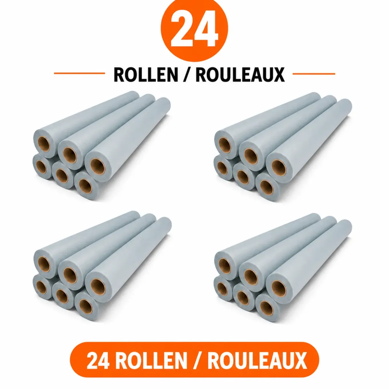 Purefinish Zelfklevende Ondervloer Voor Dryback Plak Pvc - 24 Rollen / 156 M2