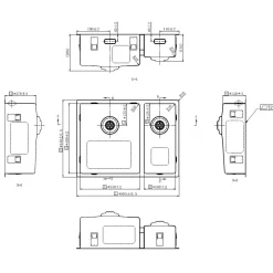 Pure.sink Comfort 1,5 Anderhalve Rvs Spoelbak 34+18 Cm Grote Bak Links Pcm341840-02.
