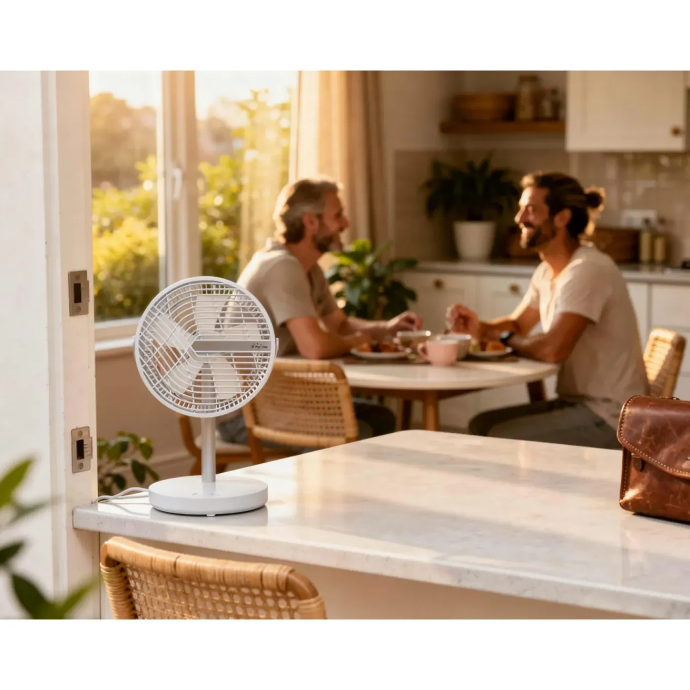PURLINE Desktopventilator Met Usb-c En 4 Snelheden