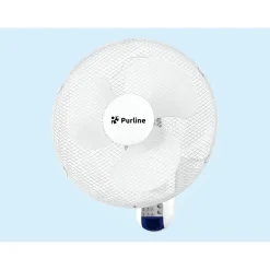 PURLINE Digitale Wandventilator Met Bediening