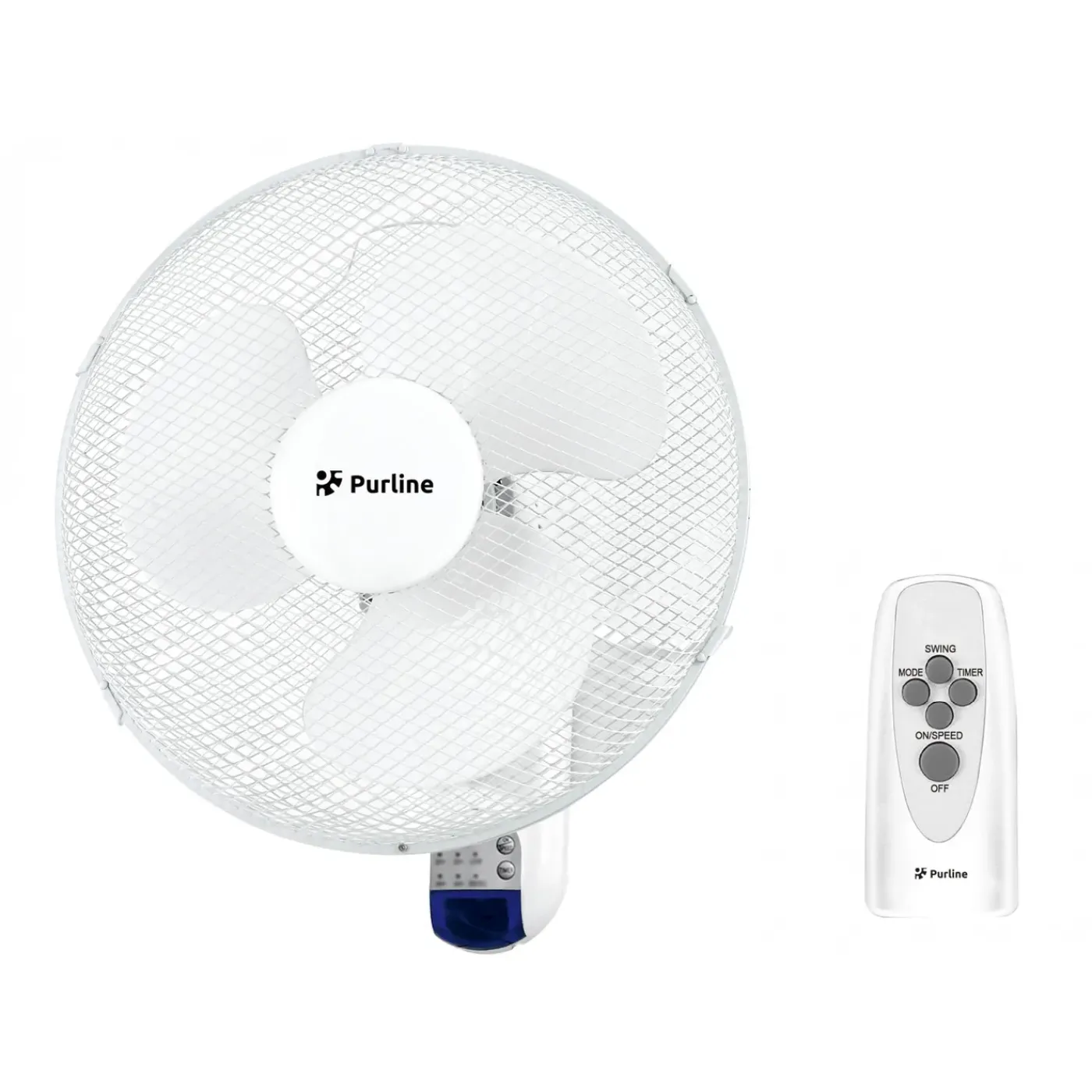 PURLINE Digitale Wandventilator Met Bediening