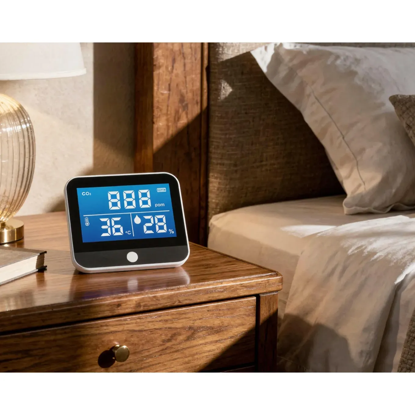 Purline Draadloos Weerstation Met Co2-detector