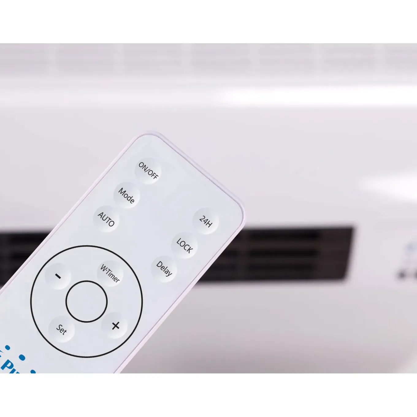 Purline Keramische Splitverwarmer 2000 W- Wandmontage- Wit- Afstandsbediening- Timer- 3 Bedrijfsmodi