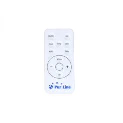 PURLINE Keramische Wandkachel 2000 W Wit Glasfront- Afstandsbediening En Timer