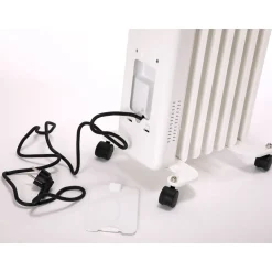 Purline Oliekoeler In Wit Met Bevochtigingsreservoir 1500 W