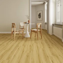 PVC Vloer Warm Naturel Eik - 4-zijdige micro V-groef - 2,235m²