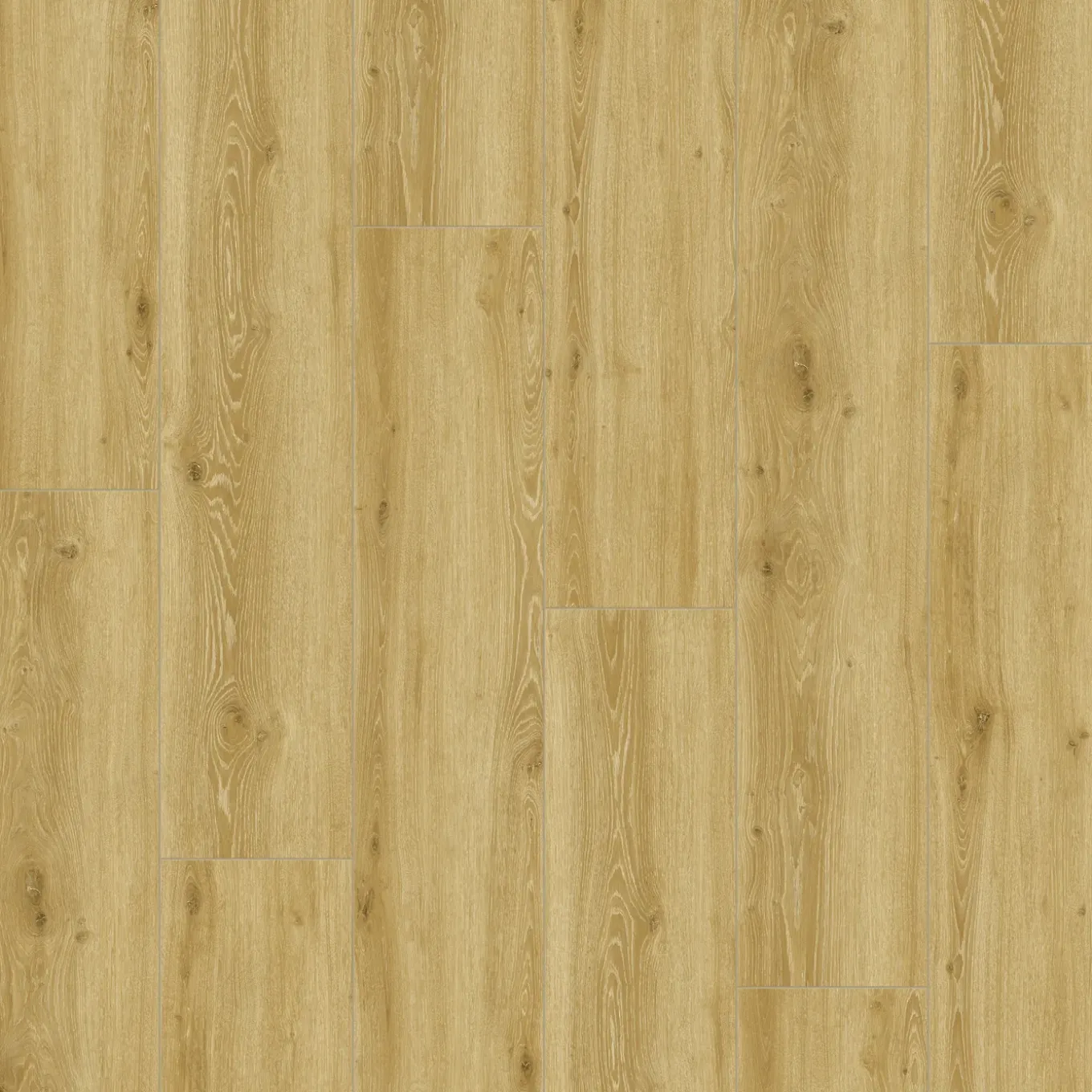PVC Vloer Warm Naturel Eik - 4-zijdige micro V-groef - 2,235m²