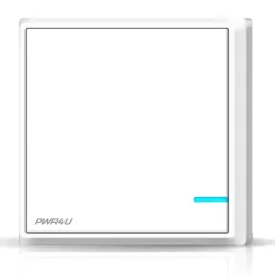 PWR4U Draadloze Inbouw lichtschakelaar- Zender en ontvanger - Klik aan klik uit bediening