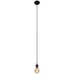 Qazqa Buiten Hanglamp Zwart Ip44 - Cava