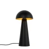 QAZQA Buiten Vloerlamp Zwart 50 Cm - Mushroom