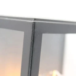 QAZQA Buiten Wandlamp Zwart Met Schemersensor - Rotterdam
