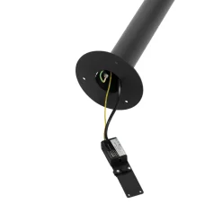 QAZQA Design Buiten Paaltje Zwart 100 Cm Ip44 - Morty