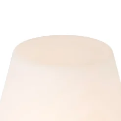 Qazqa Design Buiten Vloerlamp Mushroom Wit Ip44 - Katrijn