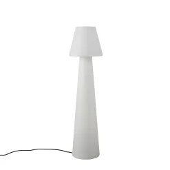 Qazqa Design Buiten Vloerlamp Mushroom Wit Ip44 - Katrijn