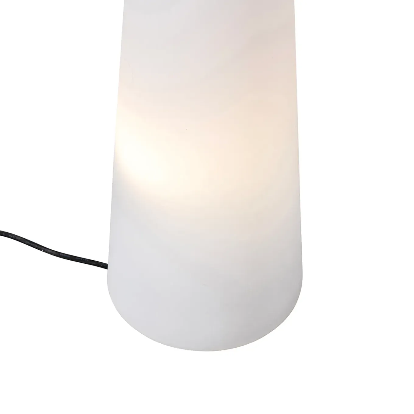 Qazqa Design Buiten Vloerlamp Mushroom Wit Ip44 - Katrijn