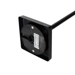 QAZQA Industriële Buiten Hanglamp Zwart Ip44 - Charlois