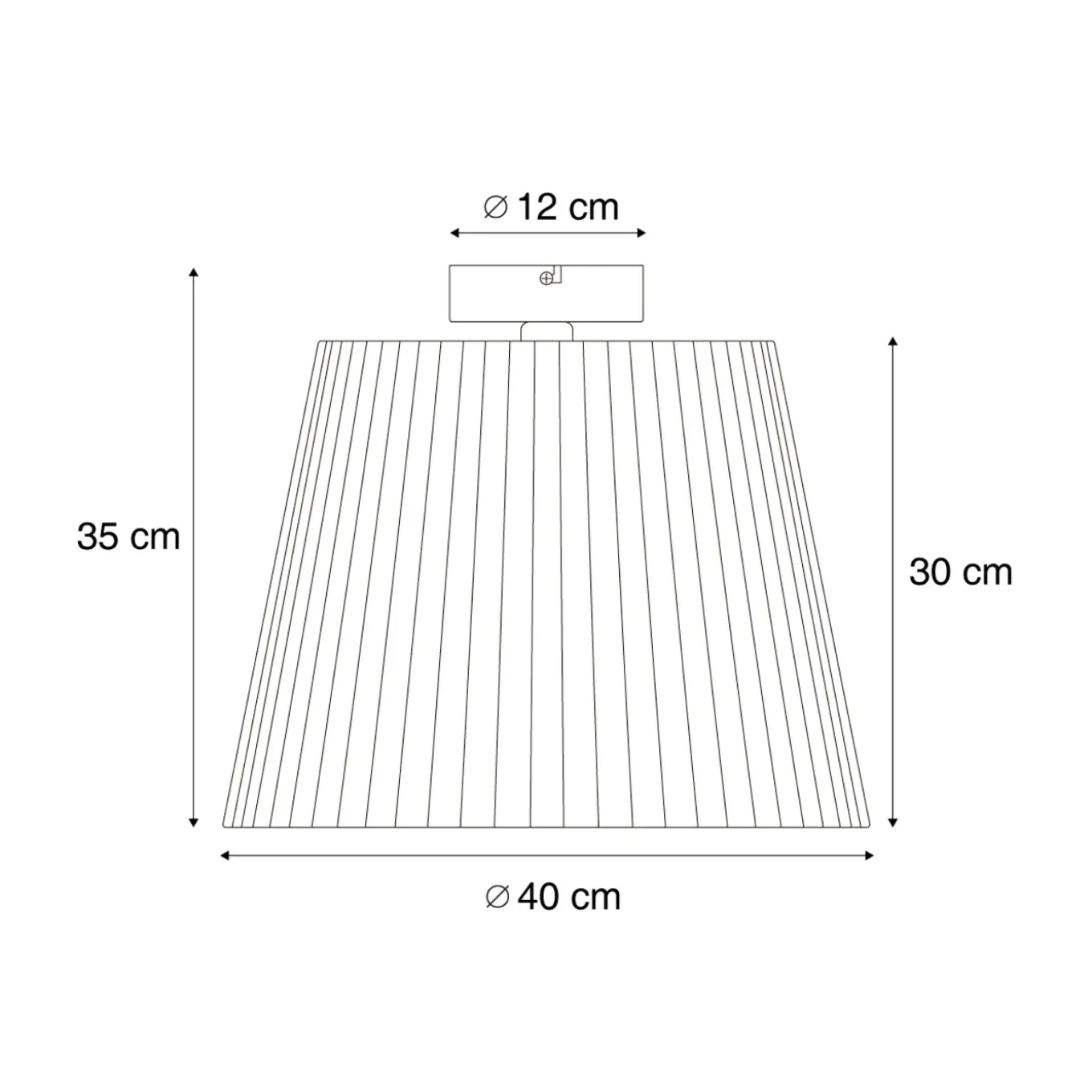 Qazqa Japandi Buiten Plafondlamp Met Zwart Touw Ip54 - Jayla