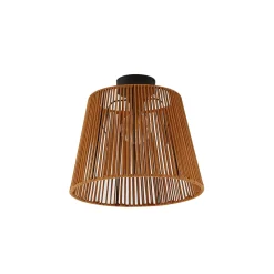 QAZQA Japandi Buiten Plafondlamp Met Oranje Touw Ip54 - Jayla