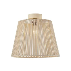 QAZQA Japandi Buiten Plafondlamp Met Beige Touw Ip54 - Jayla