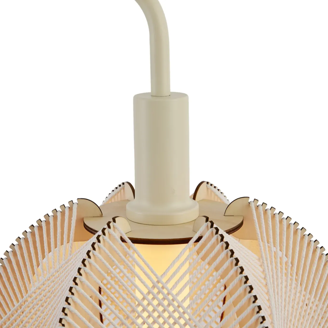 Qazqa Japandi Vloerlamp Beige Met Kap - Gertie