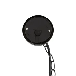 Qazqa Klassieke Buiten Hanglamp Zwart Ip44 - Berta