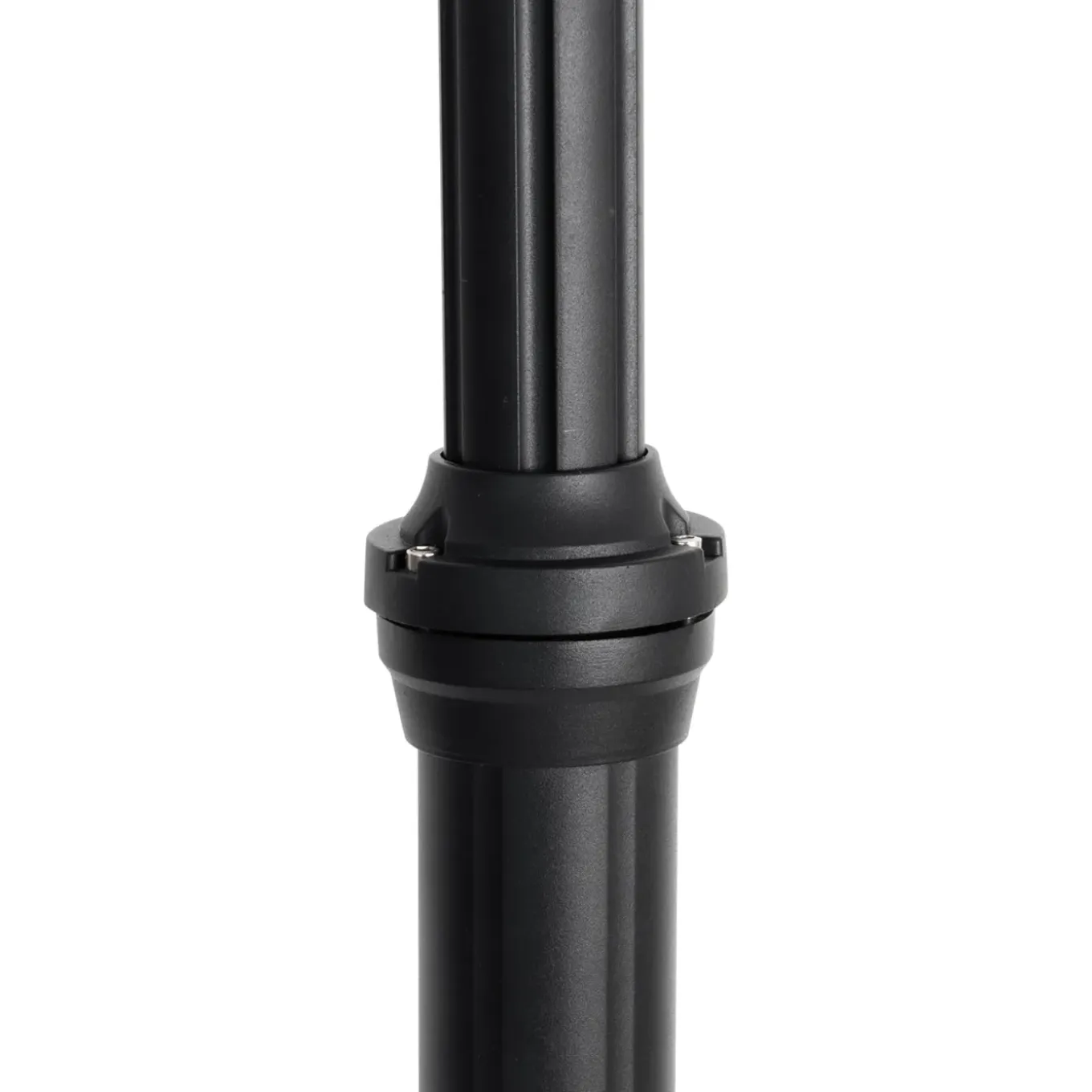 Qazqa Klassieke Buiten Lantaarn Zwart 235 Cm 2-lichts Ip44 - Berta