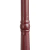 Qazqa Klassieke Buitenlantaarn Donker Rood 213cm Ip44 - Havana