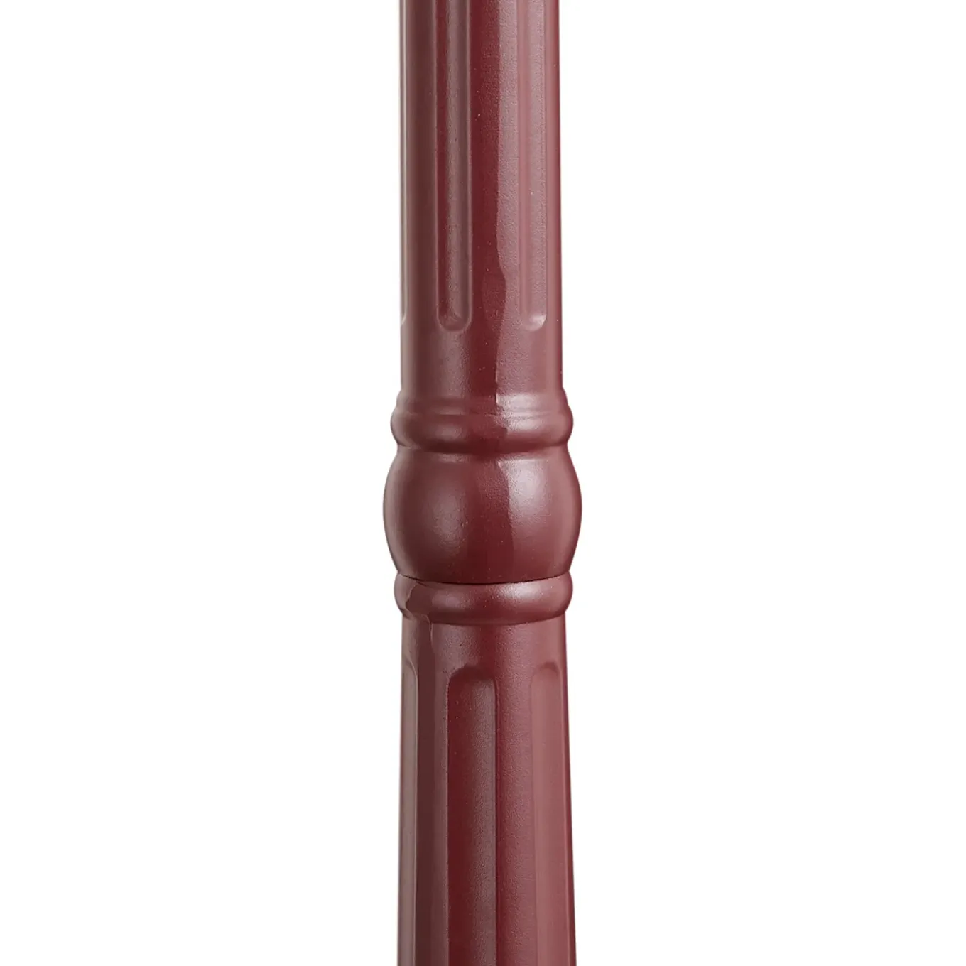 Qazqa Klassieke Buitenlantaarn Donker Rood 213cm Ip44 - Havana