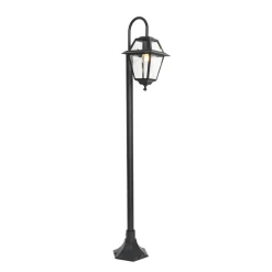 QAZQA Klassieke Buiten Lantaarn Zwart 135 Cm Ip44 - Berta