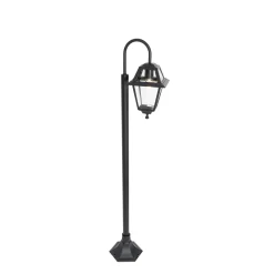 QAZQA Klassieke Buiten Lantaarn Zwart 135 Cm Ip44 - Berta