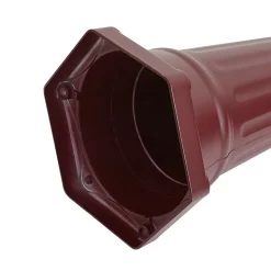 QAZQA Klassieke Buitenlantaarn Donker Rood 220cm 3-lichts Ip44 - Havana
