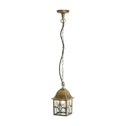 QAZQA Klassieke Hanglamp Antiek Goud Ip23 - London