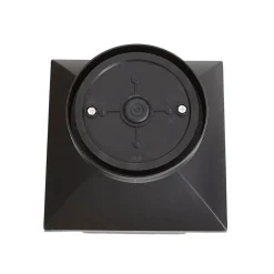 QAZQA Klassieke Plafondlamp Zwart Ip44 - Leuven