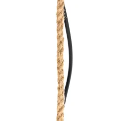 QAZQA Landelijke Buiten Hanglamp Rotan 40x55 Cm - Calamus