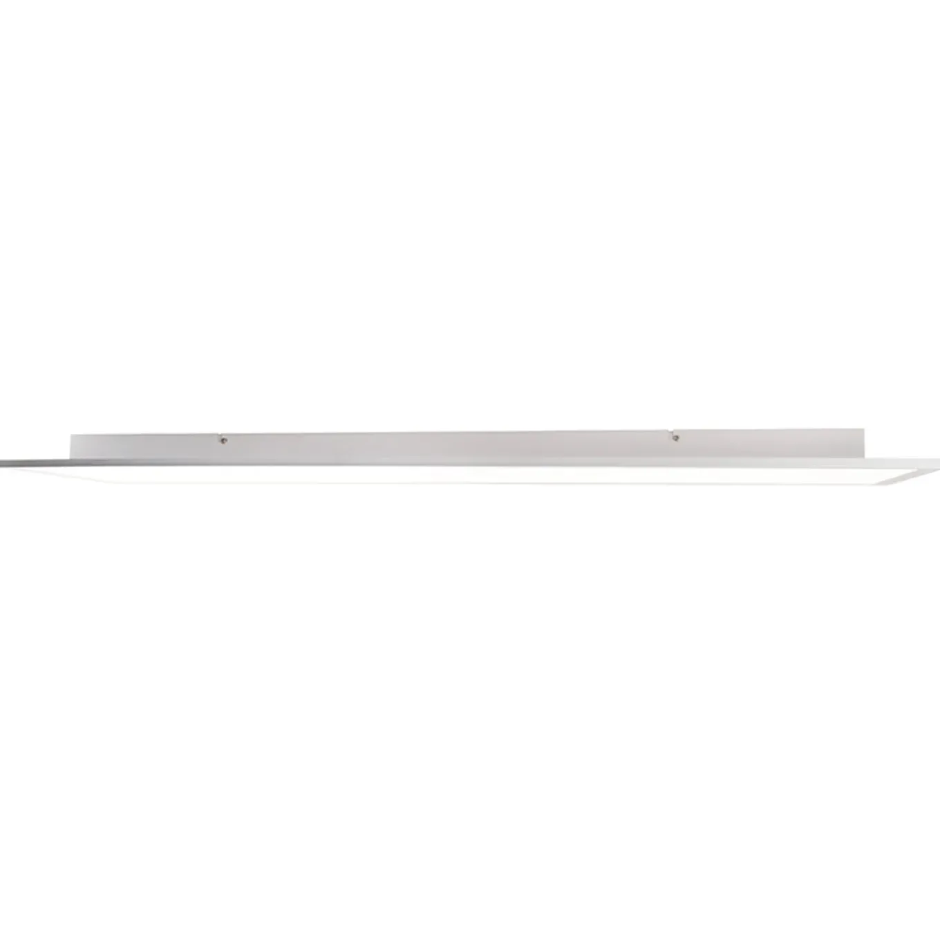 Qazqa Led Paneel Staal 120 Cm Incl. Led Met Afstandsbediening - Liv