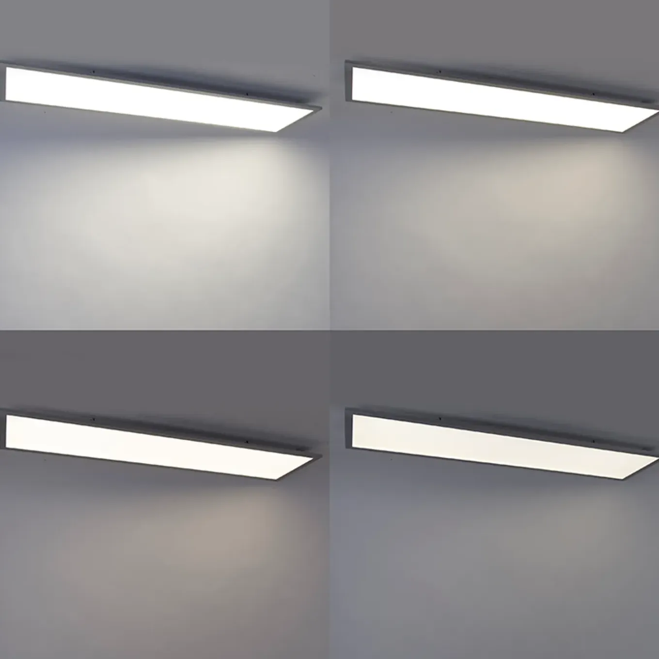 Qazqa Led Paneel Staal 120 Cm Incl. Led Met Afstandsbediening - Liv