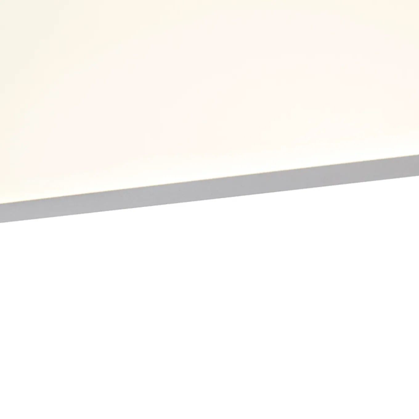 Qazqa Led Paneel Staal 120 Cm Incl. Led Met Afstandsbediening - Liv