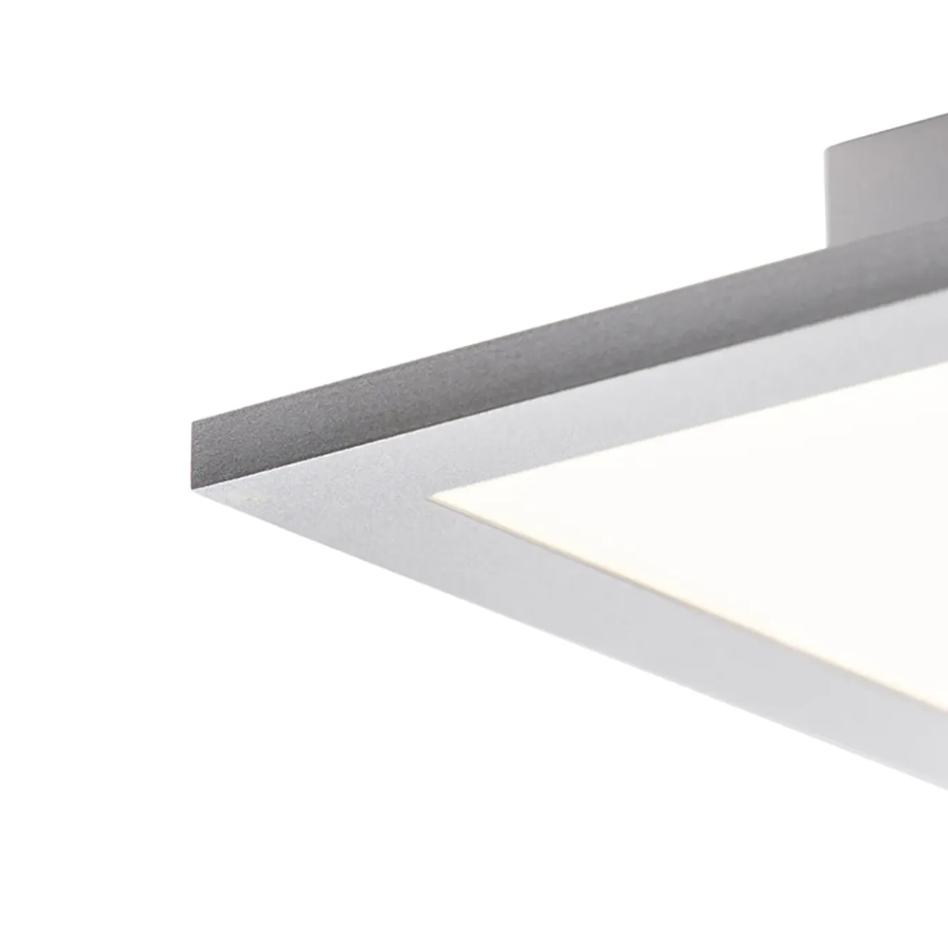 Qazqa Led Paneel Staal 120 Cm Incl. Led Met Afstandsbediening - Liv