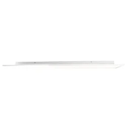 QAZQA Led Paneel Staal 120 Cm Incl. Led Met Afstandsbediening - Liv