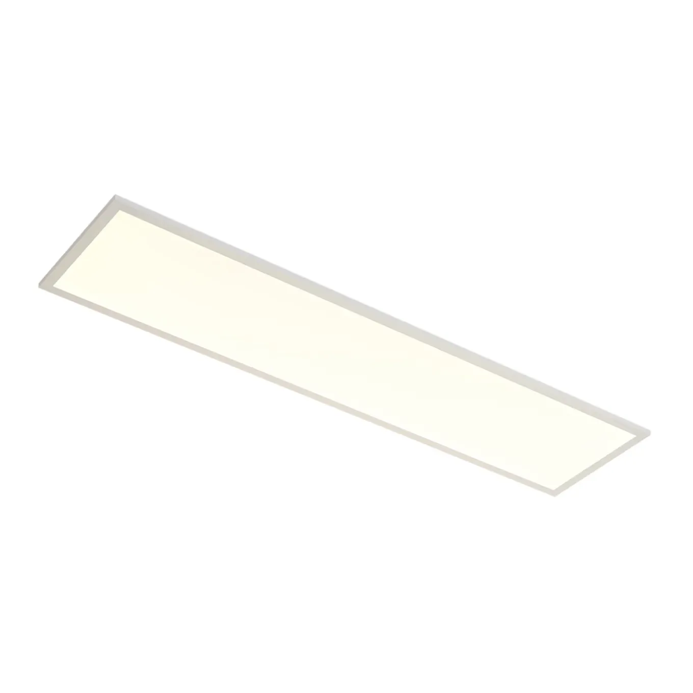 Qazqa Led Paneel Wit Rechthoekig Incl. Led 3-staps Dimbaar - Reeves