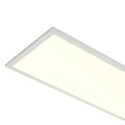 Qazqa Led Paneel Wit Rechthoekig Incl. Led 3-staps Dimbaar - Reeves