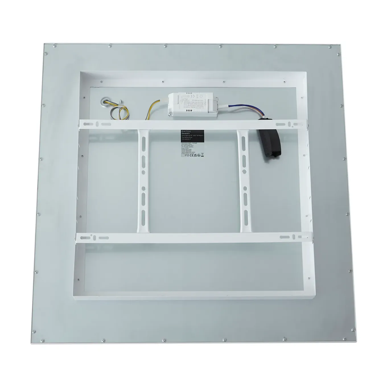 Qazqa Led Paneel Wit Vierkant Incl. Led 3-staps Dimbaar - Reeves