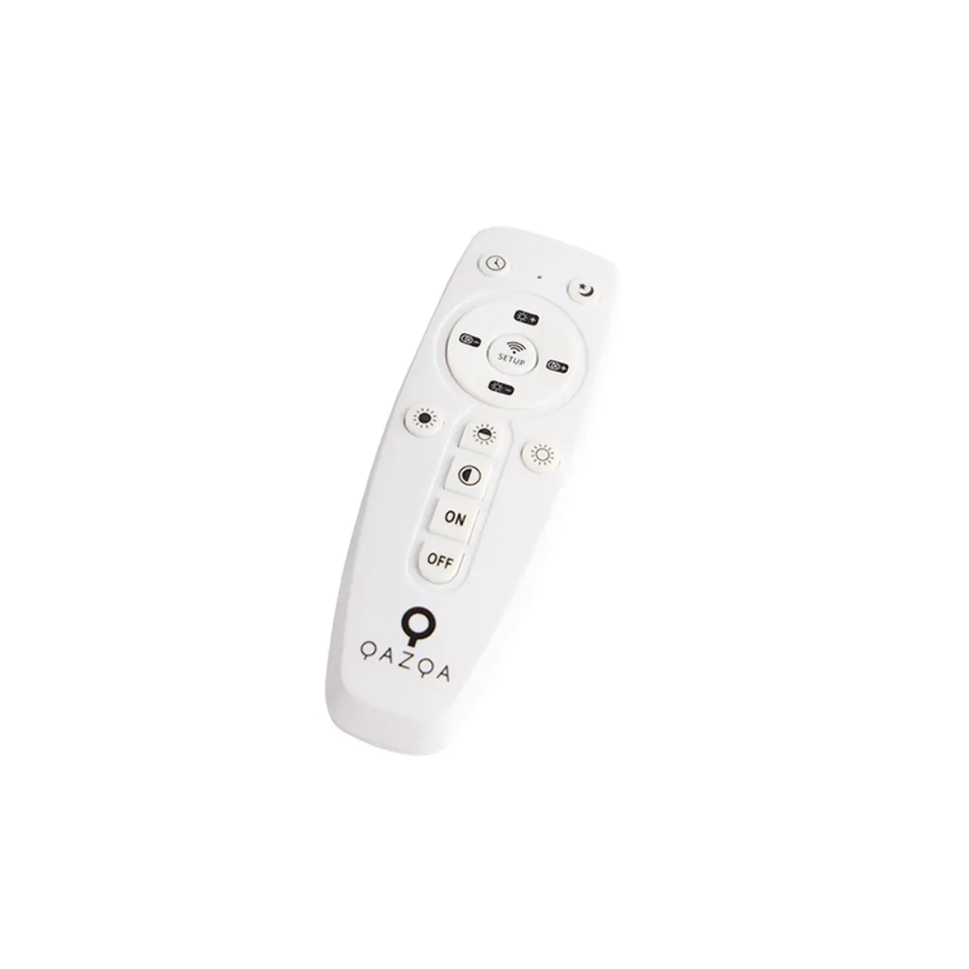QAZQA Led Paneel Zwart 40 Cm Incl. Led Met Afstandsbediening - Live
