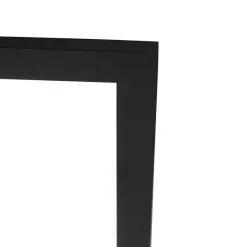 QAZQA Led Paneel Zwart 40 Cm Incl. Led Met Afstandsbediening - Live