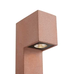 QAZQA Modern Buiten Paaltje Terracotta 65cm Ip44 - Pompei