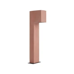 QAZQA Modern Buiten Paaltje Terracotta 65cm Ip44 - Pompei