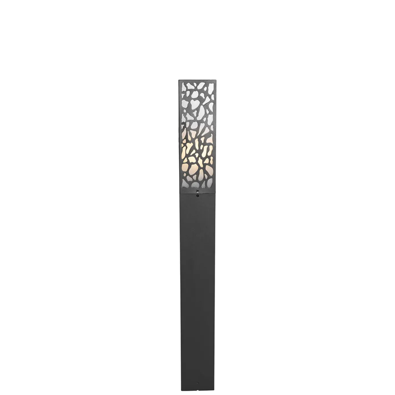 Qazqa Modern Buiten Paaltje Zwart 90 Cm Ip44 - Nicole