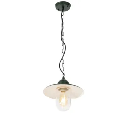 QAZQA Moderne Buiten Hanglamp Donkergroen Ip44 - Kansas